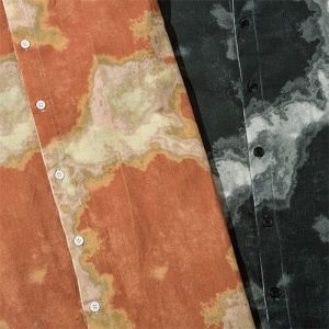 OEM maufactory Short -sleeved shirt boys Ins American lazy wind five -point