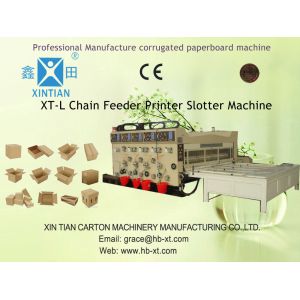 Cheap Semi Automatic Flexo Printing Slotting Machine Cardboard Die Cutting Machine for sale