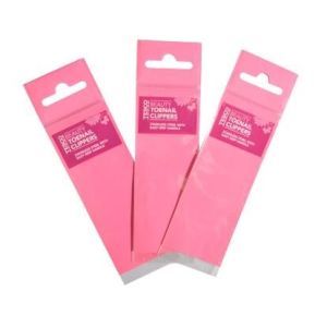 Cheap custom logo printed opp self-sealing plastic bags for Brush packing with Header and hanger for sale