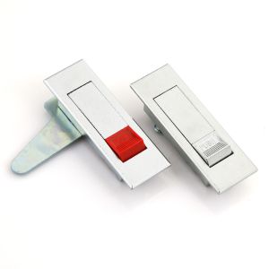 Die Casting Zinc Alloy Swing Handle Plane Lock Durable For Fire Cabinet