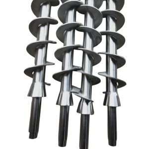 Stainless Blade Carbon Steel Flex Screw Auger Continuous For Powder And Granule