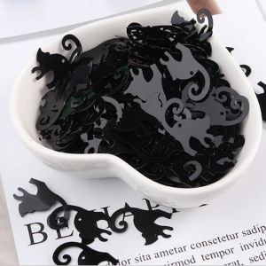 Halloween Glitter Jack Skellington Head Ghost Glitter Shape Spider Necromancer