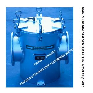 Seawater Filter - Main Seawater Filter - Main Seawater Filter A250 CB/T497