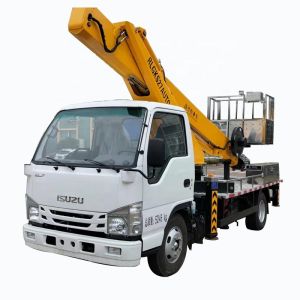 ISuzu 27 Meter High Altitude Work Truck Telescopic Arm Work Platform Truck Custom COLOR