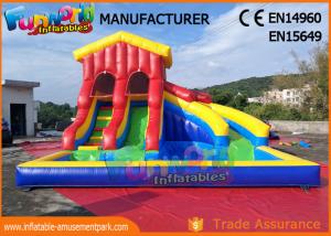 China Water - Proof Giant Inflatable Water Slide / Outdoor Inflatable Pool Park on sale