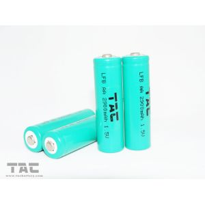 LiFeS2 1.5V 2700 mAh AA L91 Lithium Iron Battery with Long cycle life