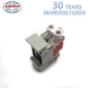 Grey Subscriber Terminal Block One Pair STB Module With Over - Voltage Protector