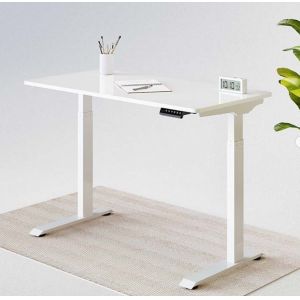 Height Adjustable Desk Frame Electric Standing Single Motor Iron Table for Home