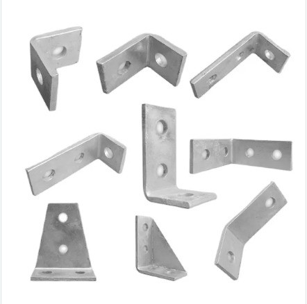 Quality Carbon Steel Corner Connector Angle for Zinc Coating L Shaped Furniture Bracket wholesale