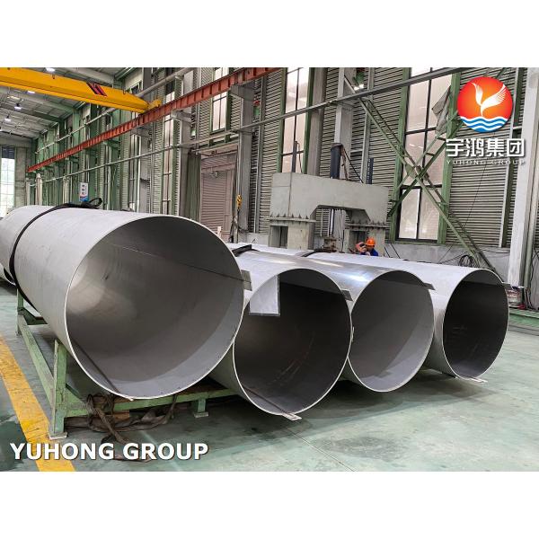 Quality Astm A358 Cl.1 Cl.3 Tp304h Stainless Steel Welded Pipe Plain End wholesale