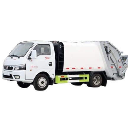 Quality New Brand Small Cheapest  Price 4*2  3CBM  5CBM Dongfeng Compactor Garbage Truck  With High Quality wholesale