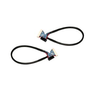 UL1571 28 AWG 30 Pins DF14-20P LVDS LCD Cable