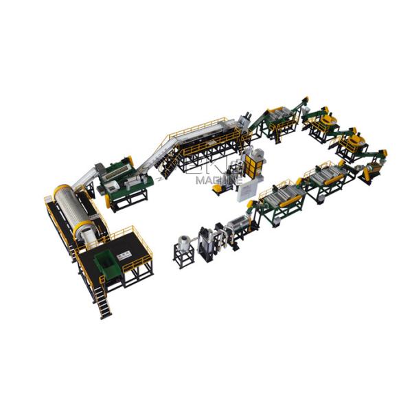 Quality Ss304 PET Recycling Line 380V 50HZ Pp Recycling Machine wholesale