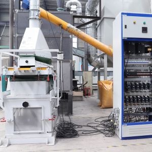 PLC Core Components Green Energy Solar Energy Panels Recycling Equipment for