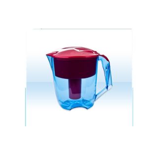 Cheap Red Color 3.5L Drinking Water Filter Jug AS Material With Filtration Function for sale