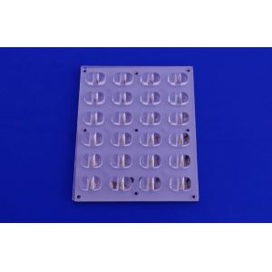 Square Lamp Optical LED Lens Array PC High Power Led With PCB