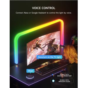 Music Sync Glide Smart Wall Light RGBIC For Bedroom Game Decoration