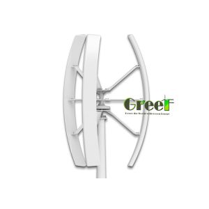 3 Phase Tall Axis Windmill With Electromagnetic Brake And PWM Protection Method