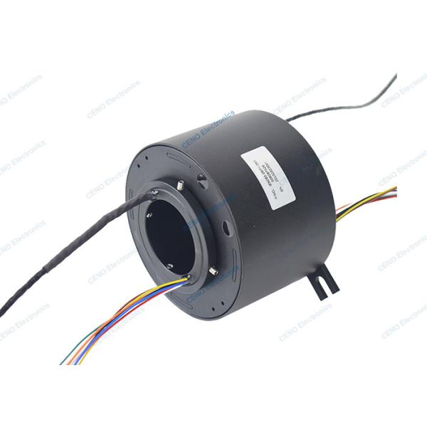 Quality Industrial 50mm Through Hole Slip Ring With Data / Electrical Collector wholesale