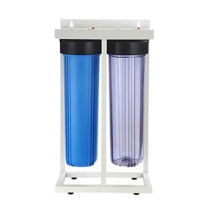 Stand Type Water Filter System Big Blue Filter Housing Fit 4.5"x20" Filters PP