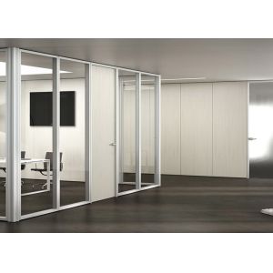 Cheap Create A Modern Fire Rated Glass Partition Aesthetic Office Glass Partition Walls for sale