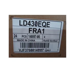 Cheap LD430EQE-FRA1 43.0 inch 3840*2160 IPS LCD Display Screen for sale