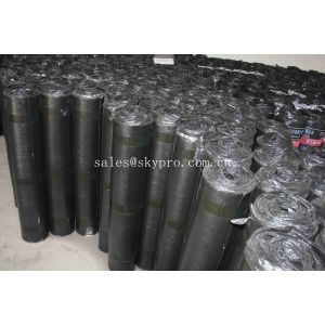 Fiberglass based SBS Modified Bitumen Waterproofing Membrane / Rubber Sheet Roll