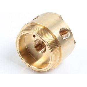Brass H62 CNC Machined Parts with Electroplating for Enhanced Corrosion