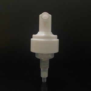 Transparent Cover 0.8cc Plastic Foam Pump Hand Sanitizer for Cleansing Mousse PP