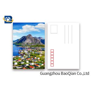 Scenery 3D Lenticular Postcards / 3 Dimensional Lenticular Greeting Card