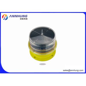 Cheap Helipad LED Aviation Obstacle Light With Solar Panel Die Casting Aluminum for sale