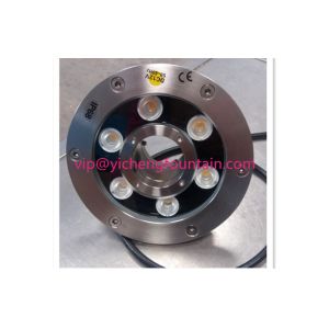 145mm Diameter AISI 304 Underwater Fountain Lights LED DMX512 Control / PLC