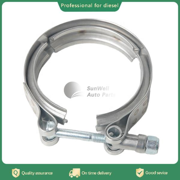 Factory supply 6BT5.9 diesel engine Parts Turbocharger V Band clamp 3415547