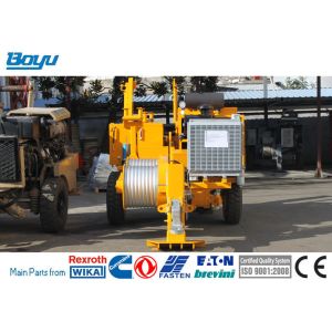 Hydraulic Puller Transmission Line Stringing Equipment Cummins Engine