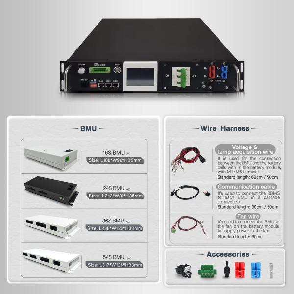 409.6V high voltage BMS(HV BMS) with Customizable Design and CAN/RS485