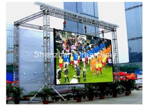 IP65 Outdoor Silan P12 LED Screen Rental For Exhibition , 2R1G1B Full Color LED Display Rental