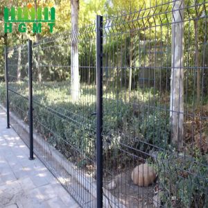 Industrial Decorative Rust Proof 3d Curved Wire Mesh Fence Corrosion Resistant