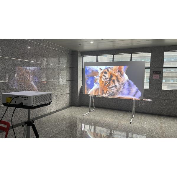 OEM ODM Full HD 4K 3LCD Laser Projector , 360 degree Projection Home Theater Projector