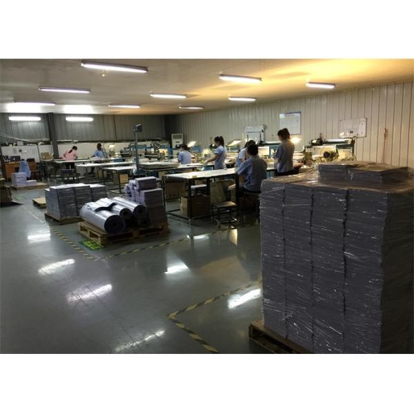 Customized Size Clear PVC Coated Overlay For Plastic Cards Lamination