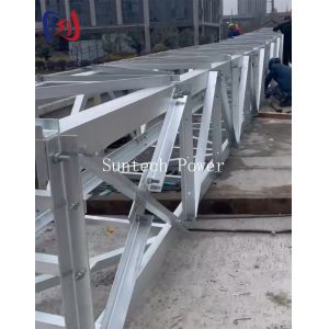 Steel Pipe Cable Tray 1 Year Warranty For Power Line Support