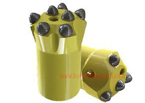 Small Hole Rock Drilling Tools 40mm 8 Buttons Tungsten Carbide Drill Bits