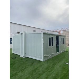 Cheap 27.5 Square Meters Floor Area Expandable Prefab Homes with 2-4 People Capacity and 12KW Power Consumption for sale