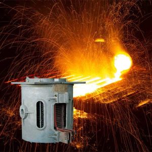Customized Iron and Steel Melting Furnace with  Low Maintenance and Medium Frequency