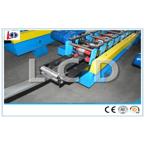 Construction Use Metal Stud Roll Forming Machine PLC Control Optional Color