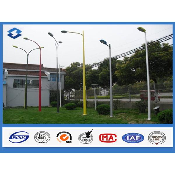 Customized Conical Polygonal Galvanized and Powder Coating Decorative Street