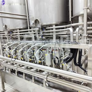 ISO CE SGS Milk Production Machine , 250ml Aseptic Pouch Packing Milk Dairy