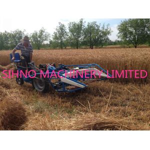 Hand Control Reaper & Binder Combine Harvester Mini Binder Reaper,