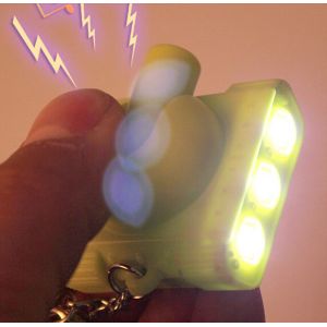 New creative gift product tank led keychain with led light