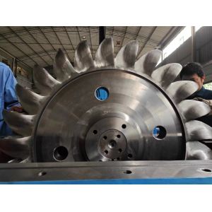 Air Cooled 100kw-10mw Pelton Turbine Used For High Water Head With High Quality