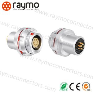 Fischers 0F 8 Pin IP68 Waterproof Brass Circular Connector